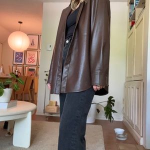 Brown Wilfred shacket